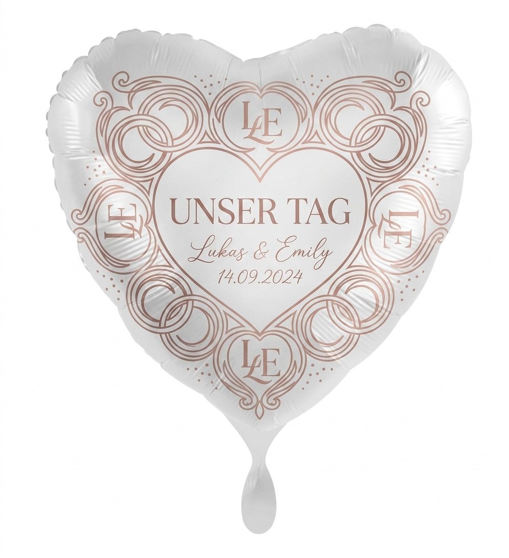 Ballon Coeur Mariage